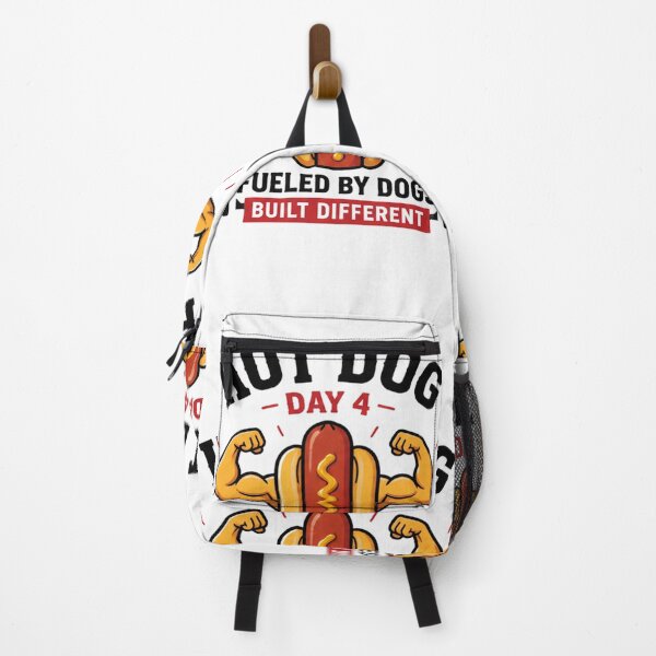 Item preview, hot dog day food humour designed and sold by Mudikeys.