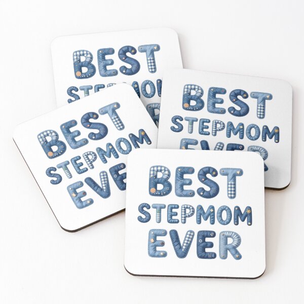 Item preview, BEST STEPMOM EVER - IN FAUX LETTERING designed and sold by AlexOBrienArt.