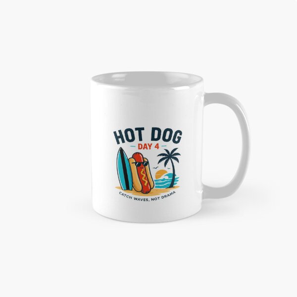 Item preview,  hot dog day food humour designed and sold by  Mudikeys.