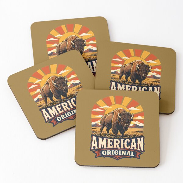 Item preview, American Original Vintage Buffalo Bison designed and sold by Mr Lee.