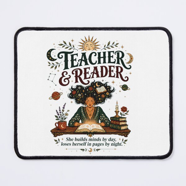 Item preview, Teacher and Reader Boho Book Lover Design for Educators designed and sold by Passionread.