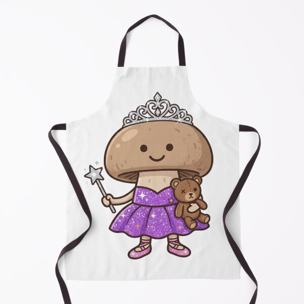 Item preview, Mushroom Princess — Cute Kawaii Mushroom Princess Food Art | Conditioned For Kindness designed and sold by monolithstudio.