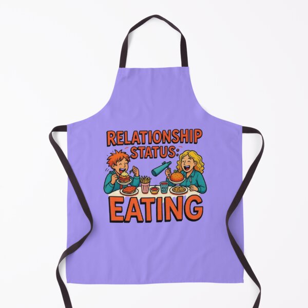 Item preview, Relationship Status Eating Orange Typography Print designed and sold by Miheerala.