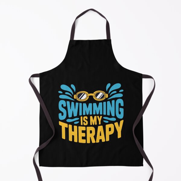 Item preview, SWIMMING IS MY THERAPY designed and sold by jkrphoto.