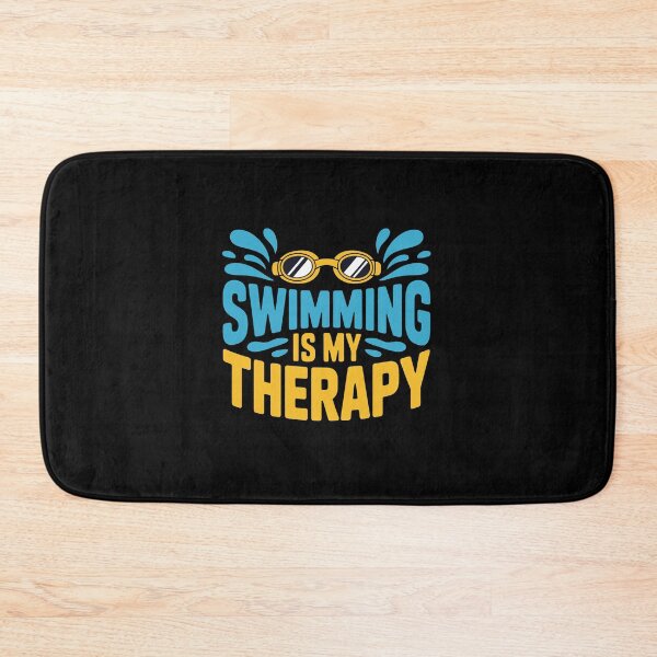 Item preview, SWIMMING IS MY THERAPY designed and sold by jkrphoto.