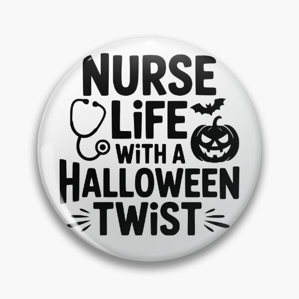 Item preview, Nurse Life With A Halloween Twist designed and sold by theartfulaspie.