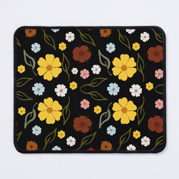 Item preview, Copy of Retro Boho Floral Pattern in Earthy Tones designed and sold by IO Soul Spaces.