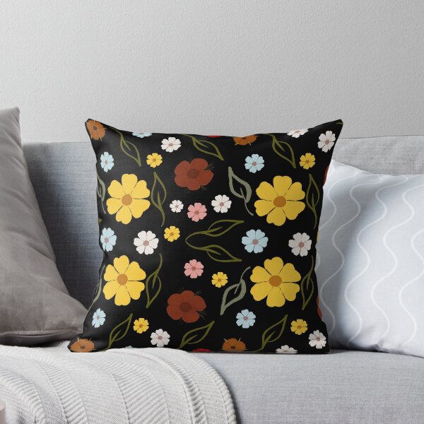 Item preview, Copy of Retro Boho Floral Pattern in Earthy Tones designed and sold by IO Soul Spaces.