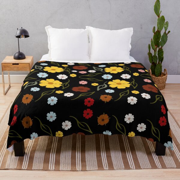 Item preview, Copy of Retro Boho Floral Pattern in Earthy Tones designed and sold by IO Soul Spaces.