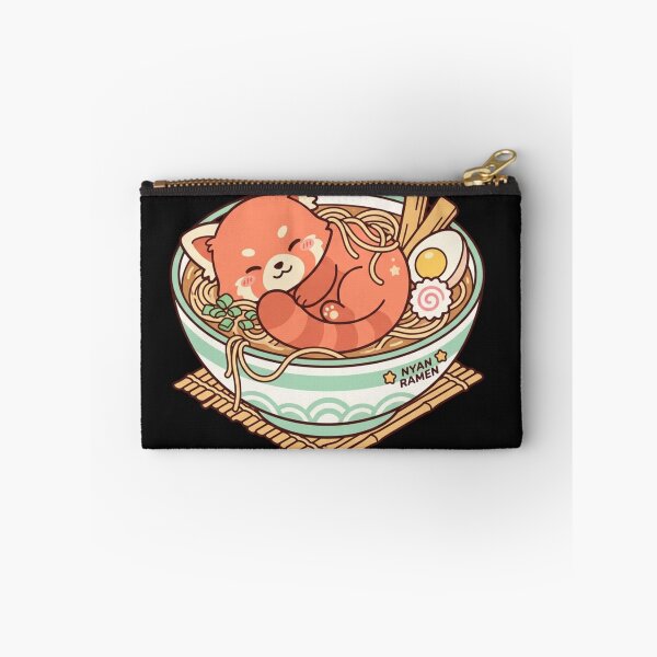 Item preview, Cozy Red Panda Nyan Ramen Bowl designed and sold by MagsMarC.