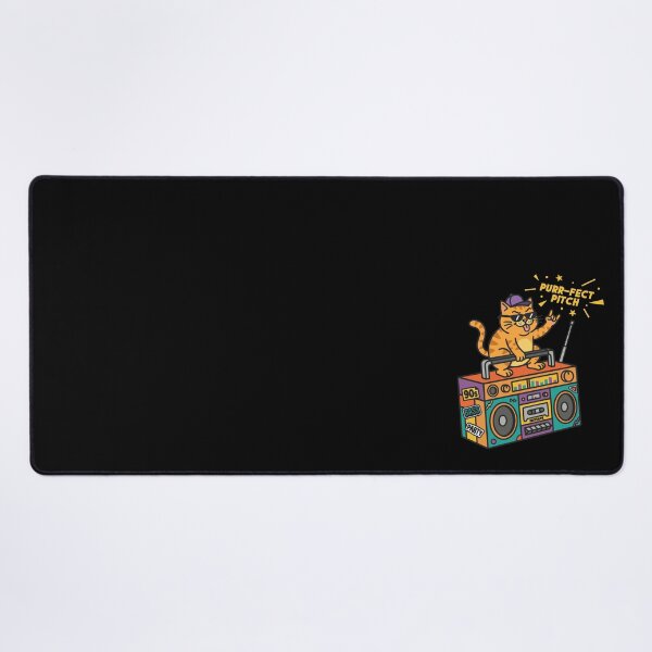 Item preview, Retro Boombox Cat Vintage 90s Cartoon For Music Cat Lover designed and sold by roarsomethings.
