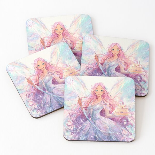 Item preview, Pastel Fairy Birthday Magic Princess designed and sold by Storybook Botanica.