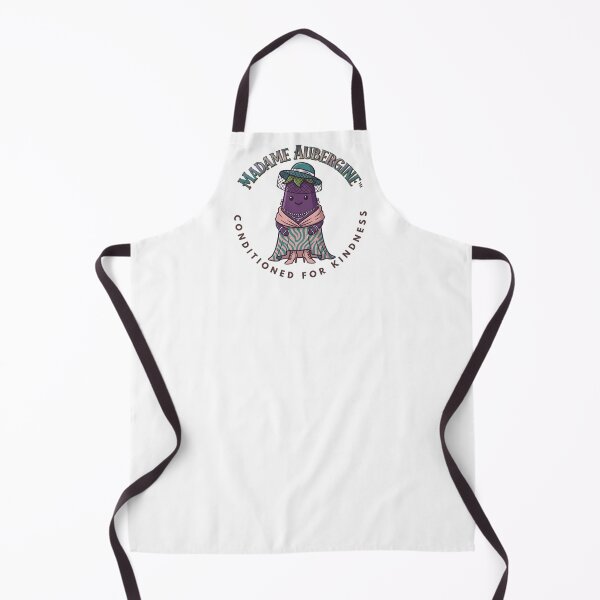 Item preview, Madame Aubergine — Cute Sophisticated Eggplant Kawaii Food Art | Conditioned For Kindness designed and sold by monolithstudio.