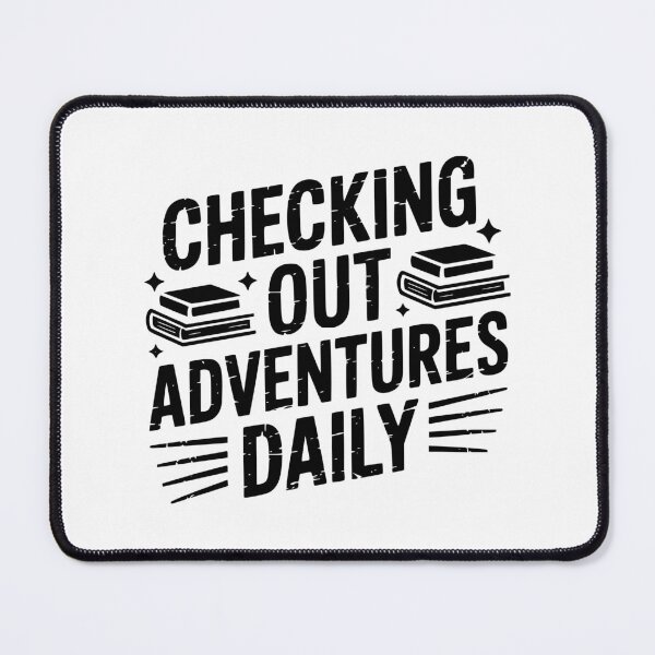 Item preview, Checking Out Adventures Daily designed and sold by theartfulaspie.
