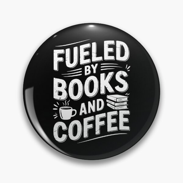 Item preview, Fueled By Books And Coffee designed and sold by theartfulaspie.