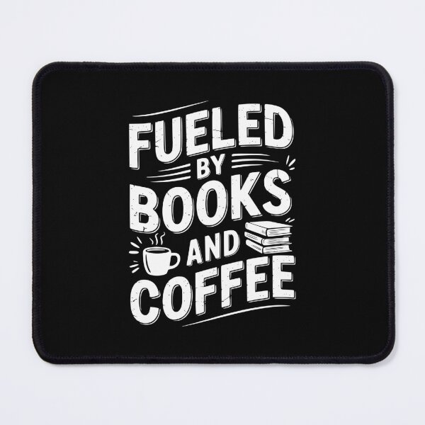 Item preview, Fueled By Books And Coffee designed and sold by theartfulaspie.