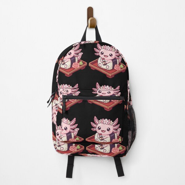 Item preview, Cute Kawaii Sushi Axolotl Cherry Blossom designed and sold by MagsMarC.