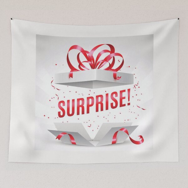 Item preview, Celebration - Surprise Gift Box, Festive and Dynamic 3D Illustration designed and sold by Reverso-Design.