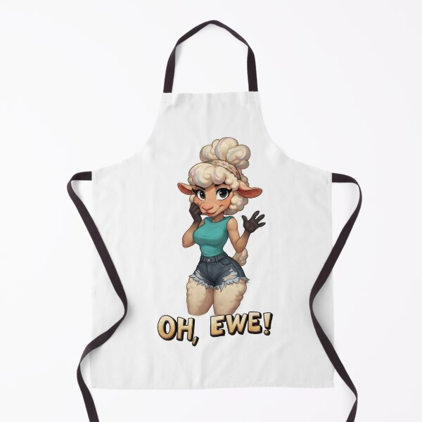 Item preview, ¡OH, OVEJA! Linda niña oveja de dibujos animados designed and sold by Trevor Cutler.