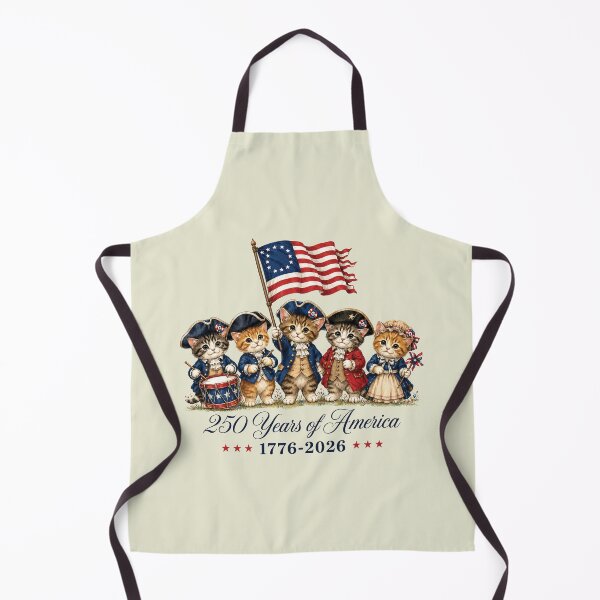 Item preview, Funny 250 Years of America Cats designed and sold by NicowrmSArt.