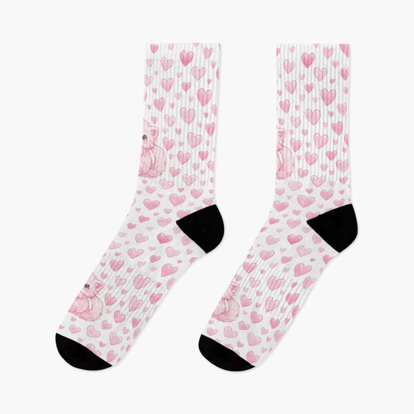 Item preview, cute pink hearts  designed and sold by Uni-Fashion.
