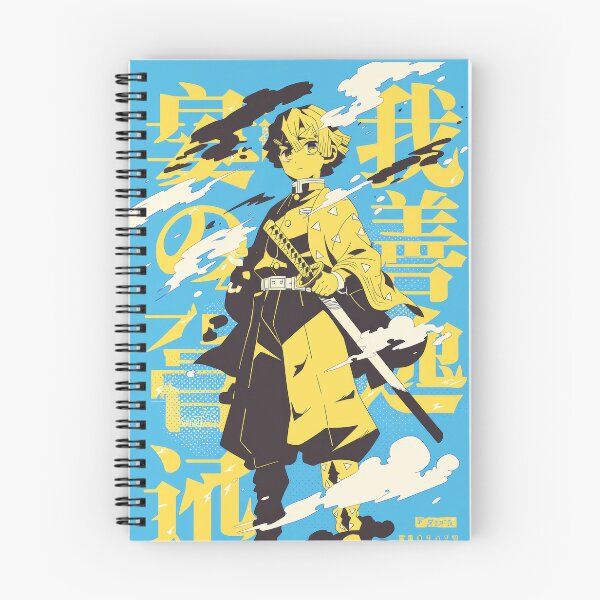 Item preview, Duotone Zenitsu Blue Lime Berry  designed and sold by AnimeArsenalPrints.