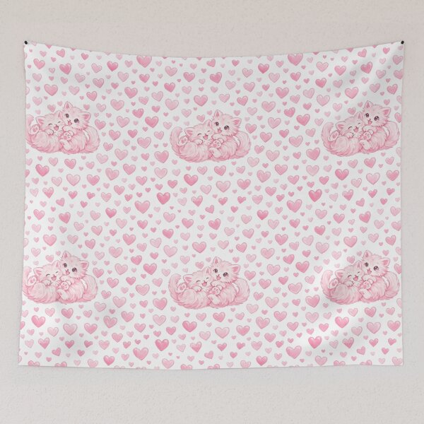 Item preview, cute pink hearts  designed and sold by Uni-Fashion.
