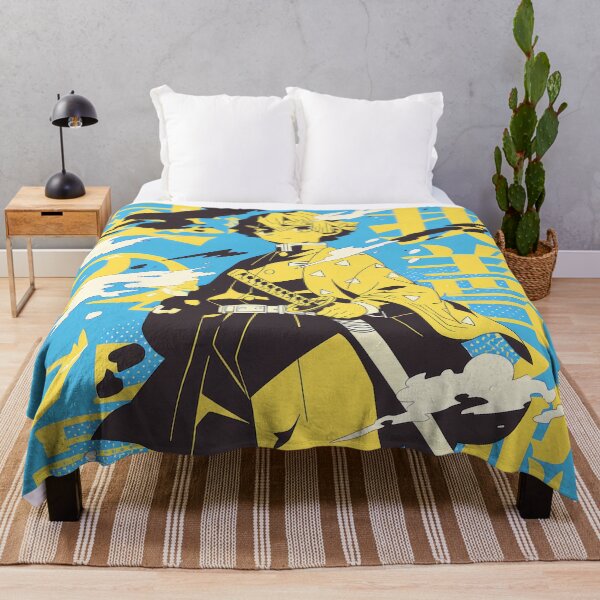 Item preview, Duotone Zenitsu Blue Lime Berry designed and sold by AnimeArsenalPrints.