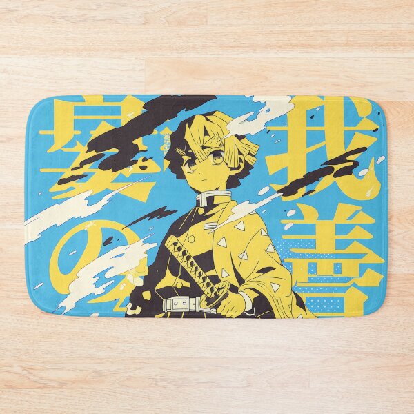 Item preview, Duotone Zenitsu Blue Lime Berry  designed and sold by AnimeArsenalPrints.