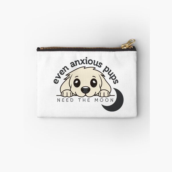 Item preview, Even Anxious Pups Need The Moon designed and sold by Pine & Pixels.