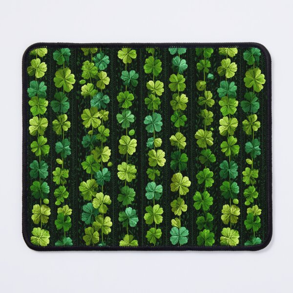 Item preview, Botanical Clover Vine Phone Case for Her | Lucky Shamrock Stripe Tote Bag for Mom | Green Clover Pattern Journal for Students | Botanical Garden Blanket for Grandma designed and sold by VivaFy.