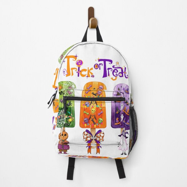 Item preview, Trick or Treat Halloween Popsicles Watercolor Illustration – Cute Spooky Ice Pops designed and sold by VibranPalette.