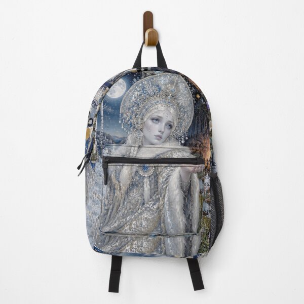 Item preview, The Snow Maiden - Snegurochka at the Midsummer Bonfire | Slavic Tale designed and sold by Natalia-Vlad.