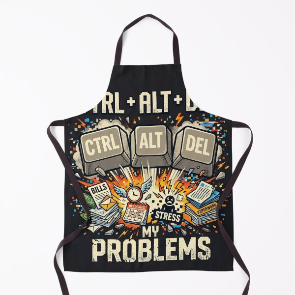 Item preview, Ctrl + ALT + DEL ALL My Problems | Delete My All Problem designed and sold by BigBoyFunky.