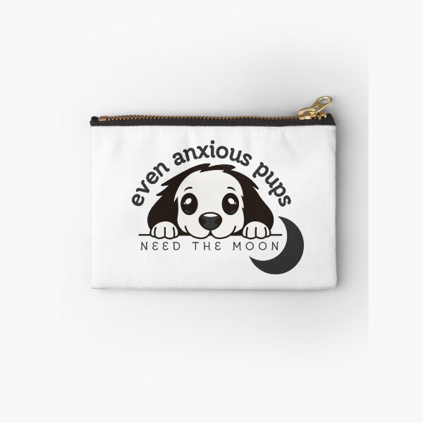 Item preview, Even Anxious Pups Need The Moon designed and sold by Pine & Pixels.