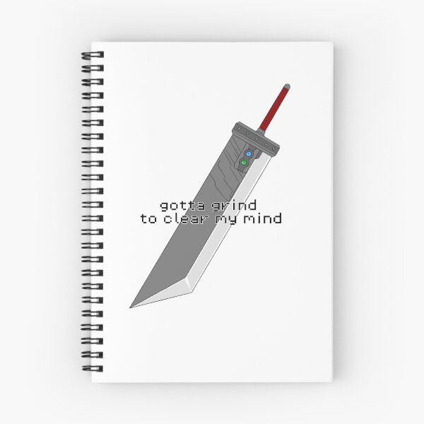 Item preview, Gotta Grind to Clear My Mind - Buster Sword ver. designed and sold by violabunnie.