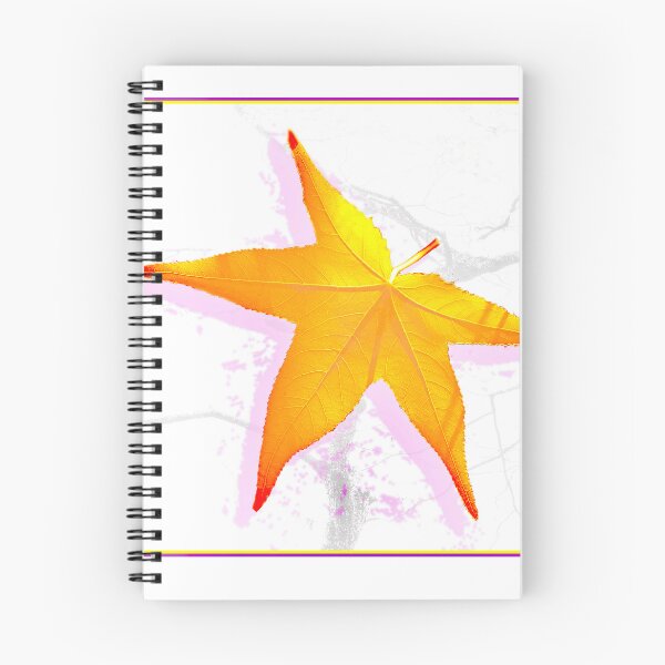 Item preview, Sweetgum Tree Leaf Floating on an Autumn Breeze designed and sold by AMacGPhilly.