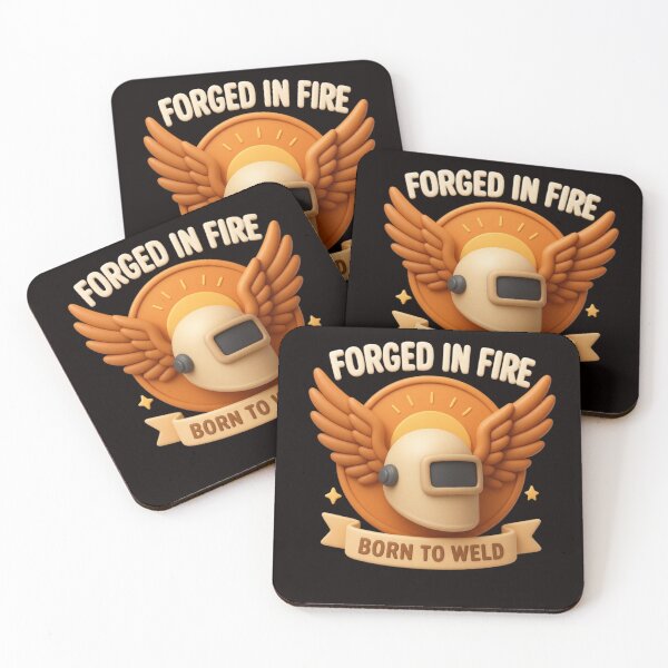 Item preview, Forged In Fire Born To Weld | American Welder Shirt designed and sold by LabCore.