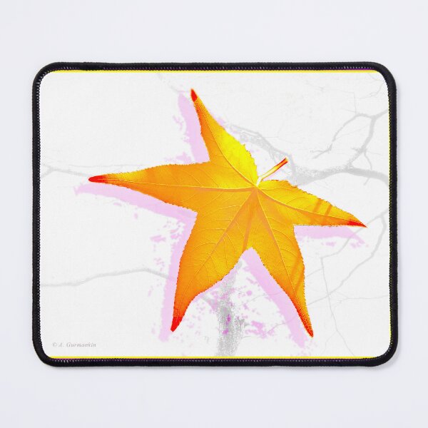Item preview, Sweetgum Tree Leaf Floating on an Autumn Breeze designed and sold by AMacGPhilly.