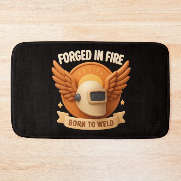 Item preview, Forged In Fire Born To Weld | American Welder Shirt designed and sold by LabCore.