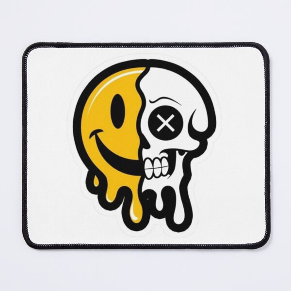 Item preview, Melting Smile Skull Art DESIGN designed and sold by ARVI'S ART STUDIO.