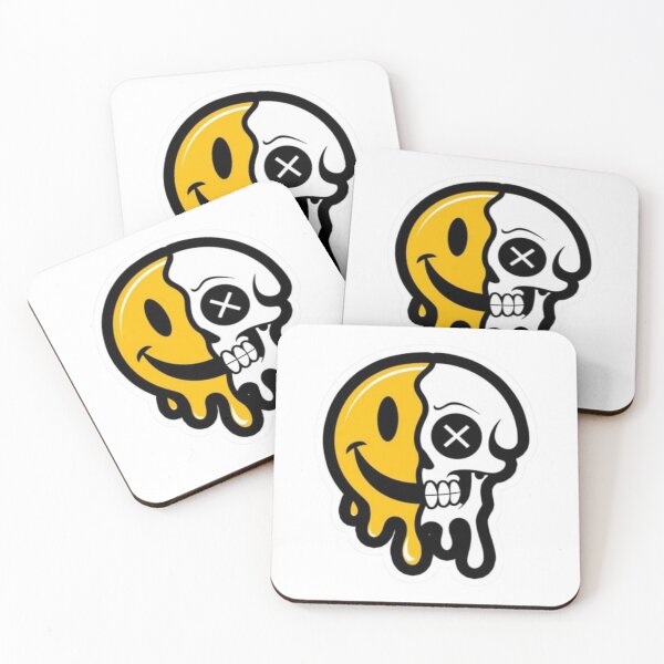Item preview, Melting Smile Skull Art DESIGN designed and sold by ARVI'S ART STUDIO.