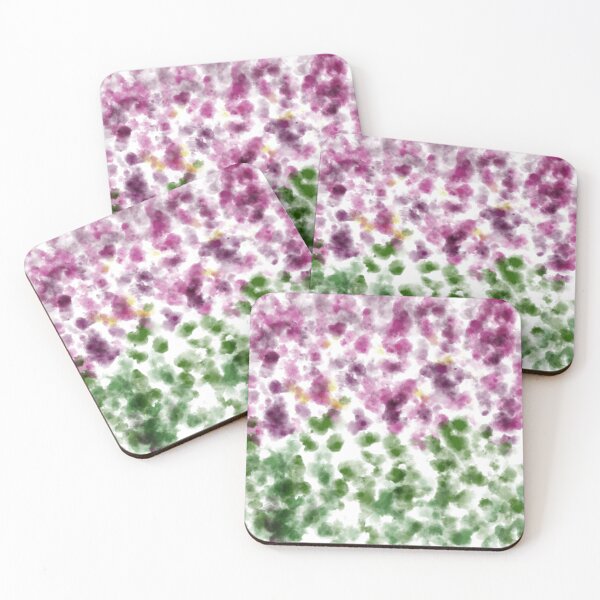 Item preview, Abstract Watercolor Lilac Field Impressionist Digital Art designed and sold by BalkanBloom.