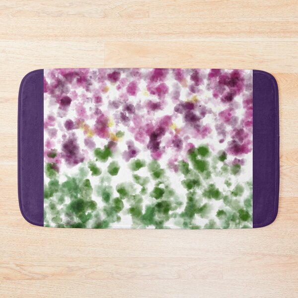 Item preview, Abstract Watercolor Lilac Field Impressionist Digital Art designed and sold by BalkanBloom.