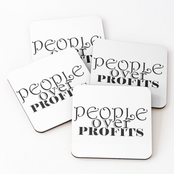Item preview, People Over Profits designed and sold by UncleAlias.