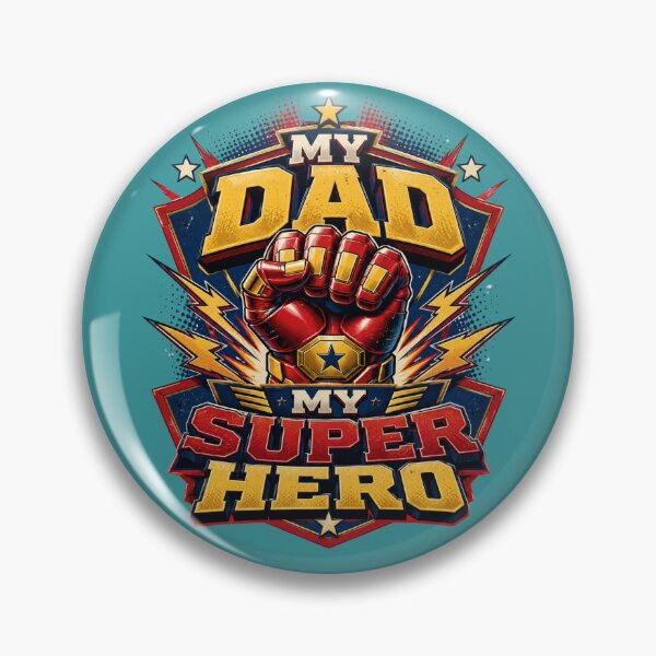 Aperçu de l'œuvre Super Dad Power Punch Father’s Day Gift créée et vendue par Ioanna-Studio.