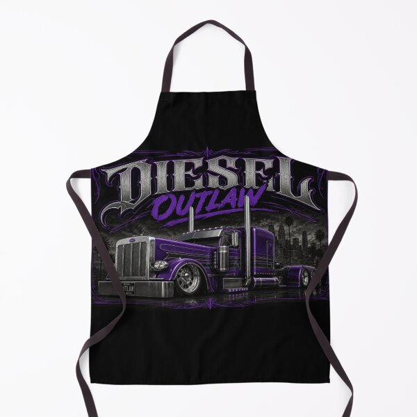 Item preview, Diesel Outlaw Lowrider Semi Truck | Purple Custom Rig | Trucker T-Shirt designed and sold by Diesel outlaw .
