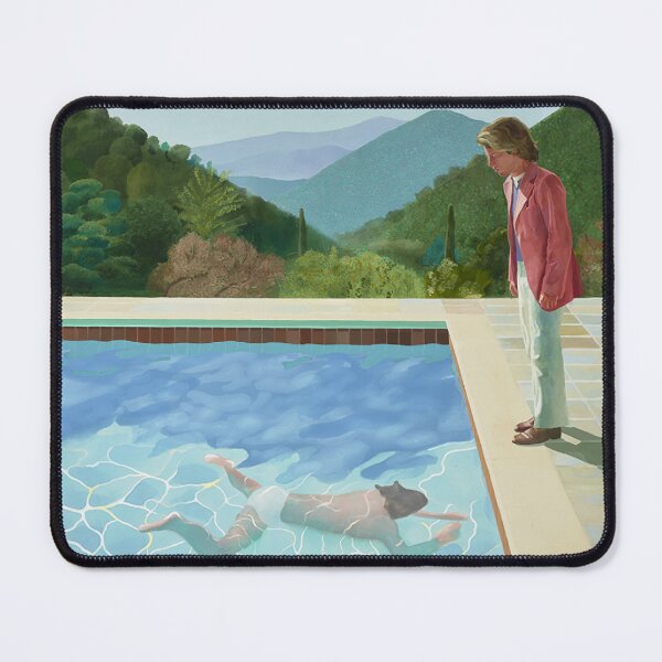 Item preview, Man in The Swimming Pool, 1972 designed and sold by ButlerSonia.