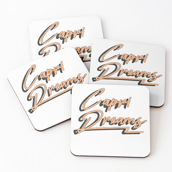 Item preview, Capri Dreams Elegant Script Italian Travel T-Shirt designed and sold by Atique Creations.