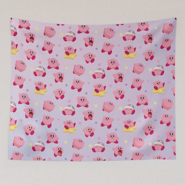 Item preview, Kirby Pattern designed and sold by CharleeGraphics.